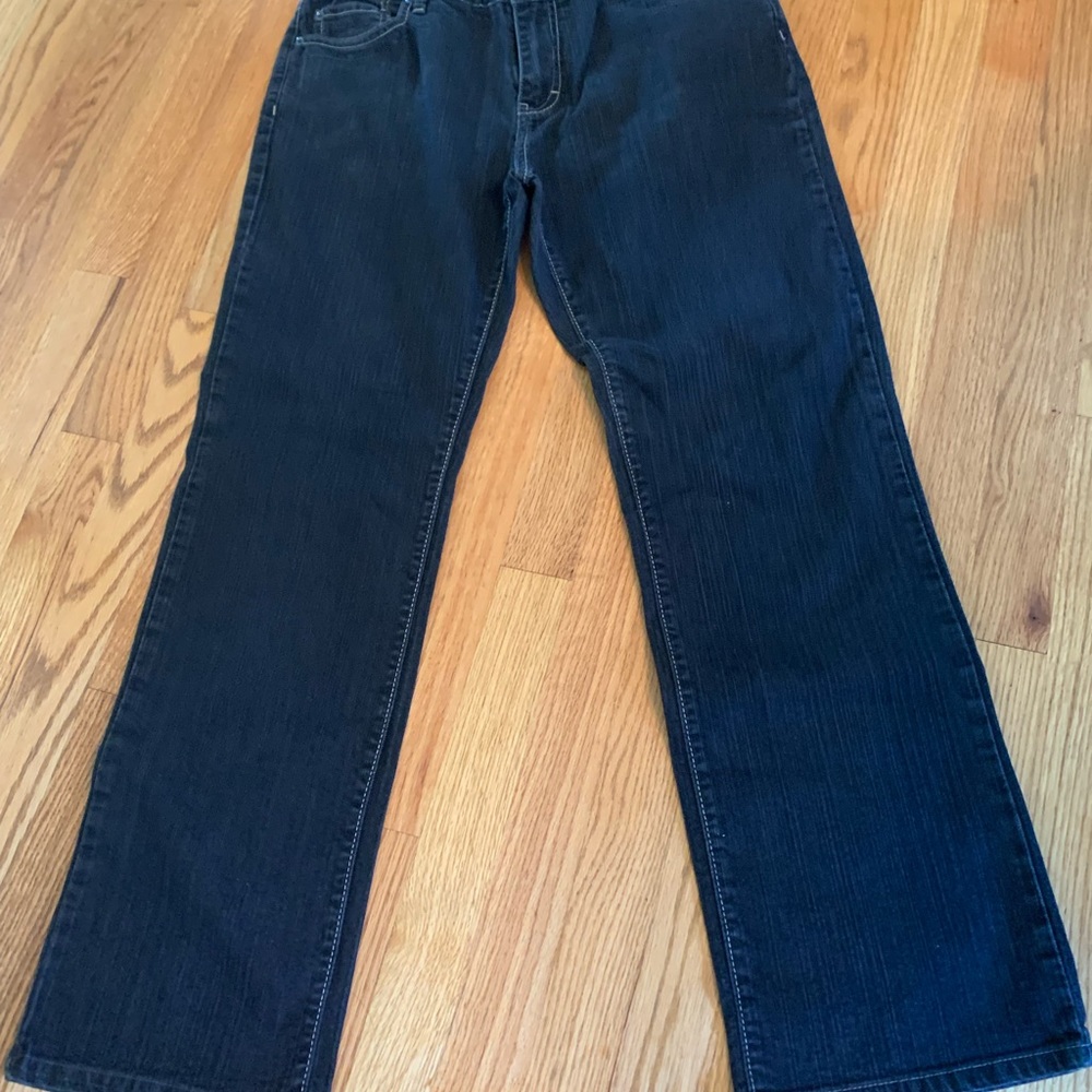 Calvin Klein Black Boot Cut Jeans size 12